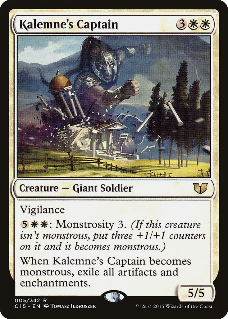 Kalemne's Captain · Commander 2015