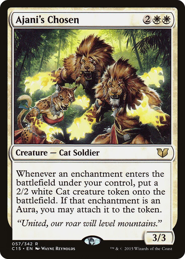 Ajani's Chosen · Commander 2015
