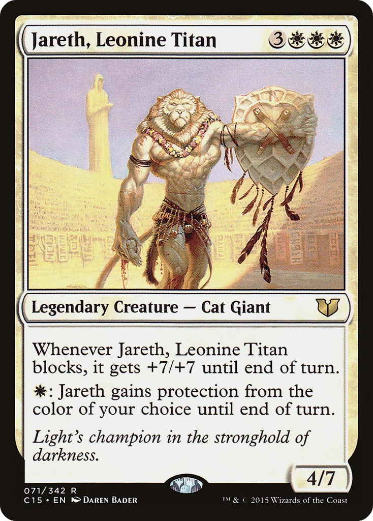 Jareth, Leonine Titan · Commander 2015