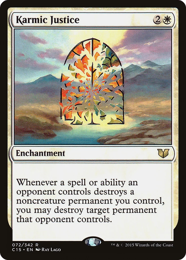 Karmic Justice · Commander 2015