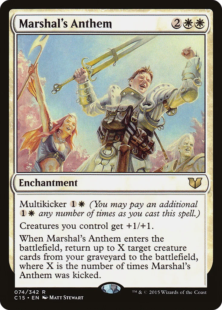 Marshal's Anthem · Commander 2015
