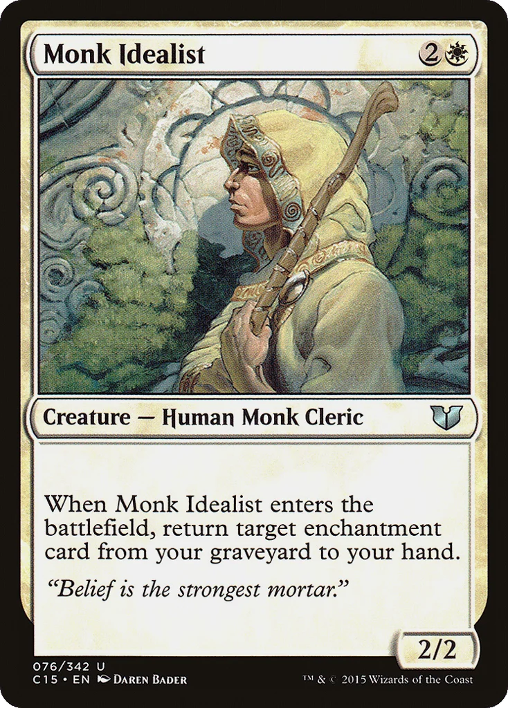 Monk Idealist · Commander 2015