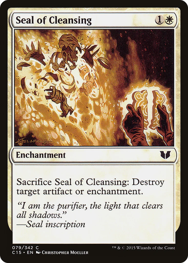 Seal of Cleansing · Commander 2015