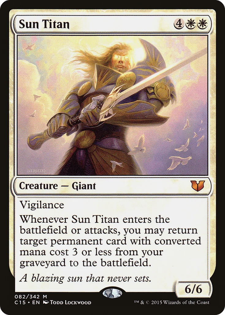 Sun Titan · Commander 2015