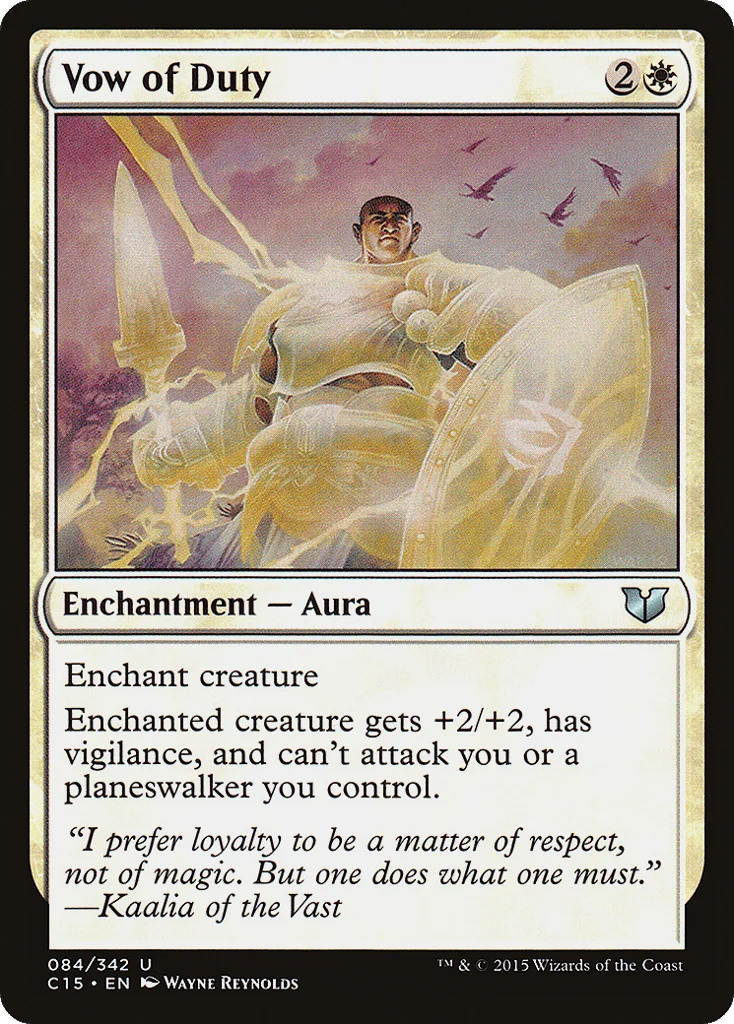Vow of Duty · Commander 2015