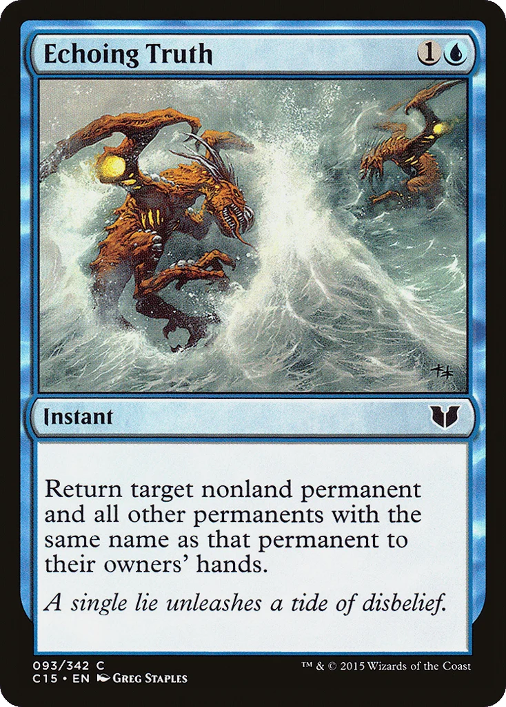 Echoing Truth · Commander 2015