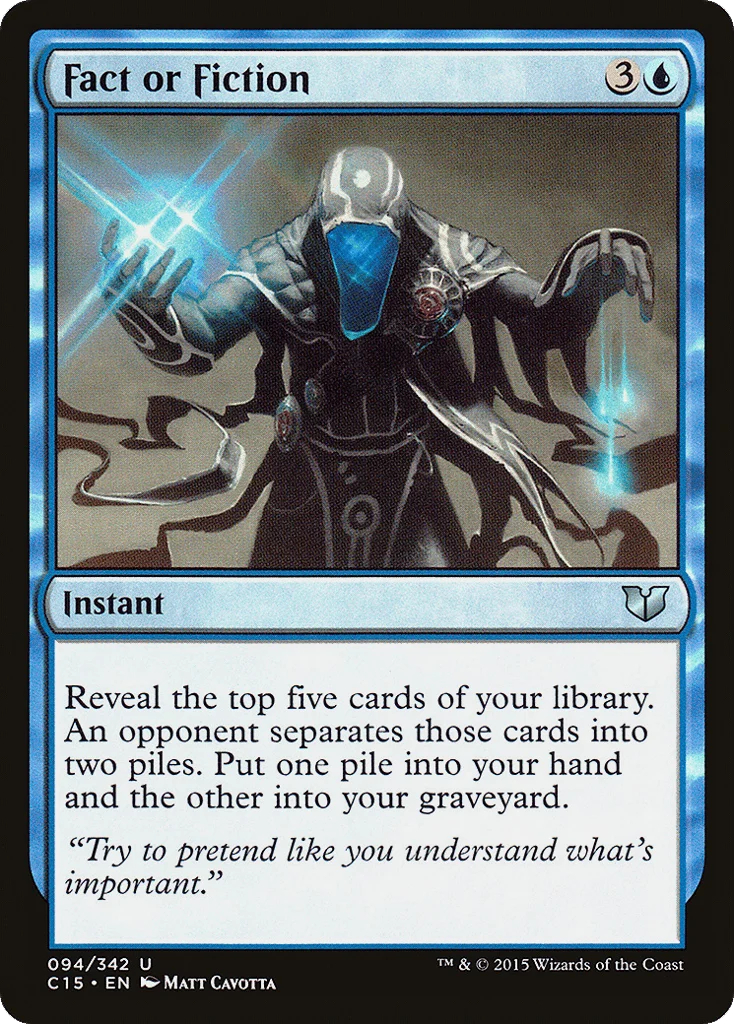 Fact or Fiction · Commander 2015