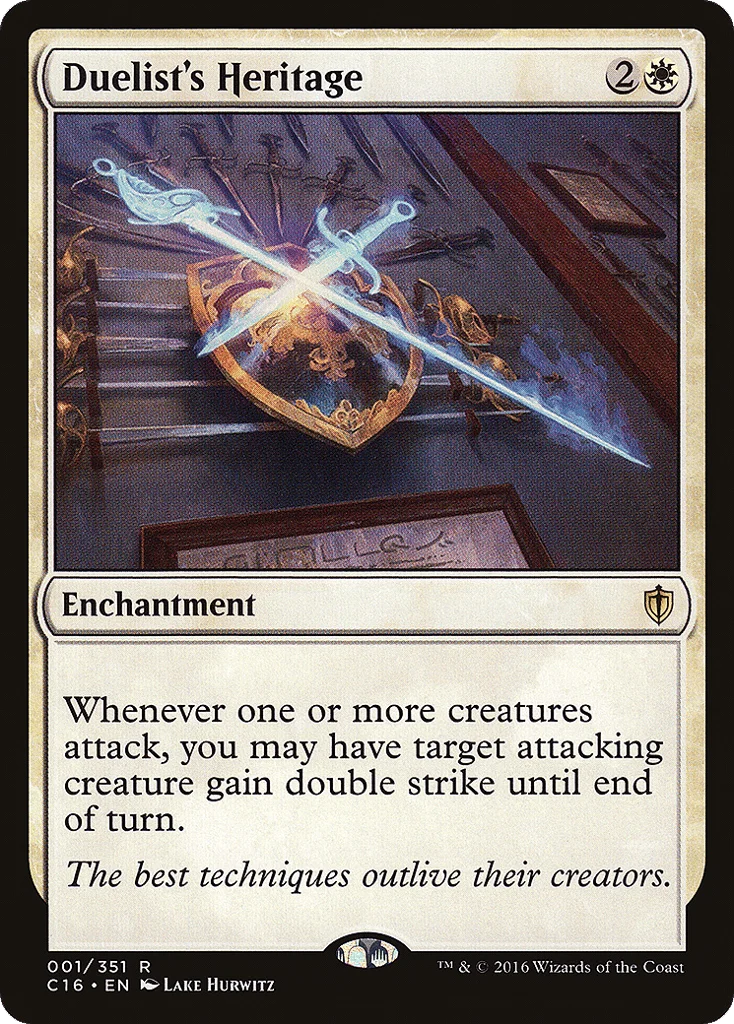 Duelist's Heritage · Commander 2016