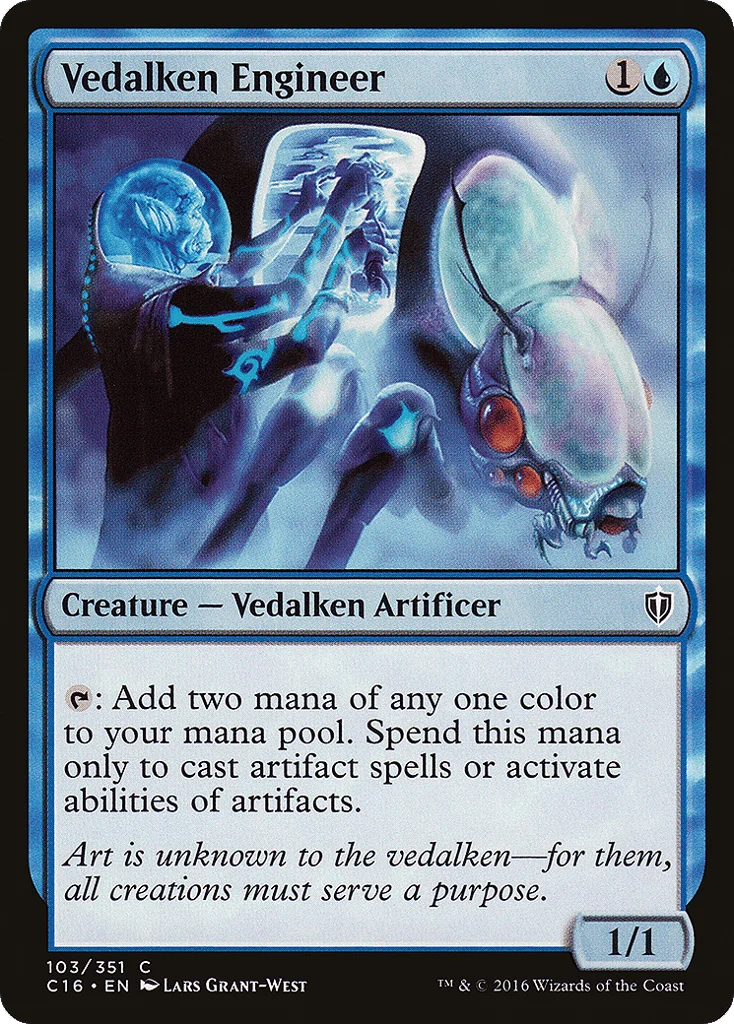 Vedalken Engineer · Commander 2016