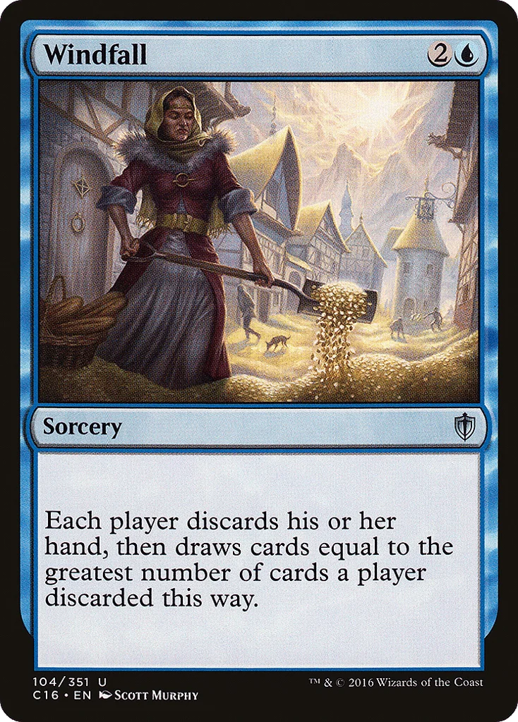 Windfall · Commander 2016