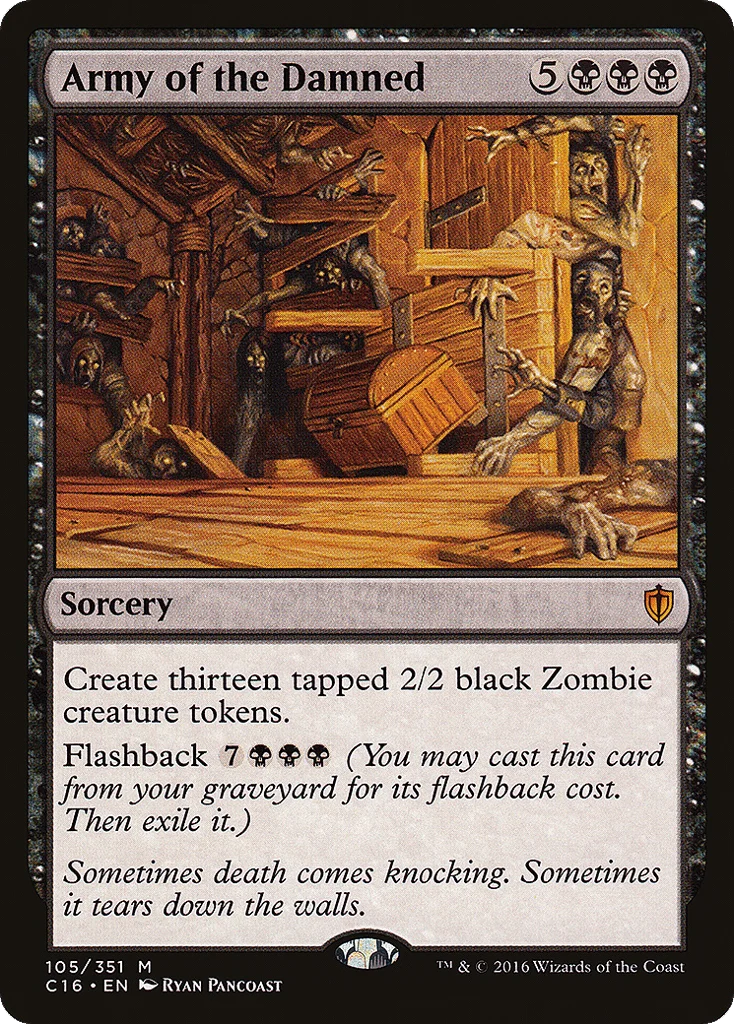Army of the Damned · Commander 2016