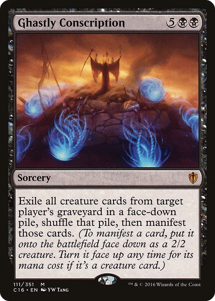 Ghastly Conscription · Commander 2016