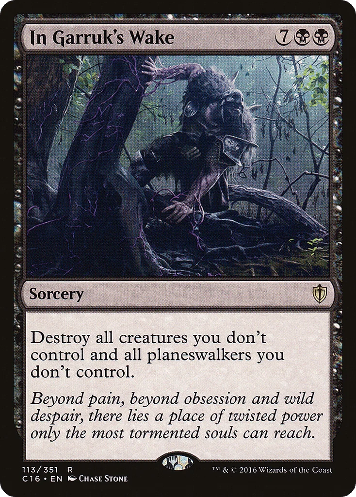 In Garruk's Wake · Commander 2016