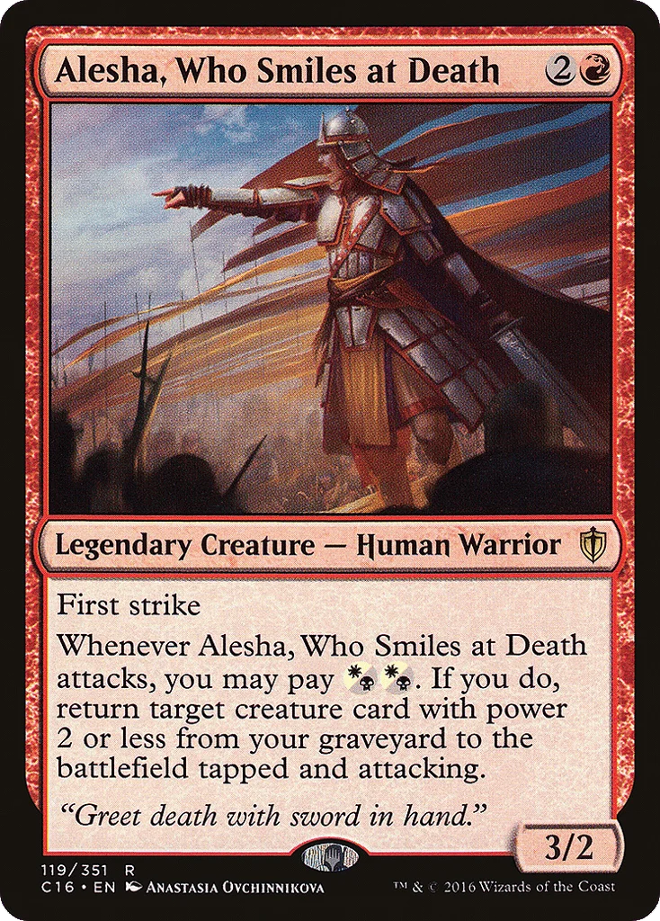 Alesha, Who Smiles at Death · Commander 2016