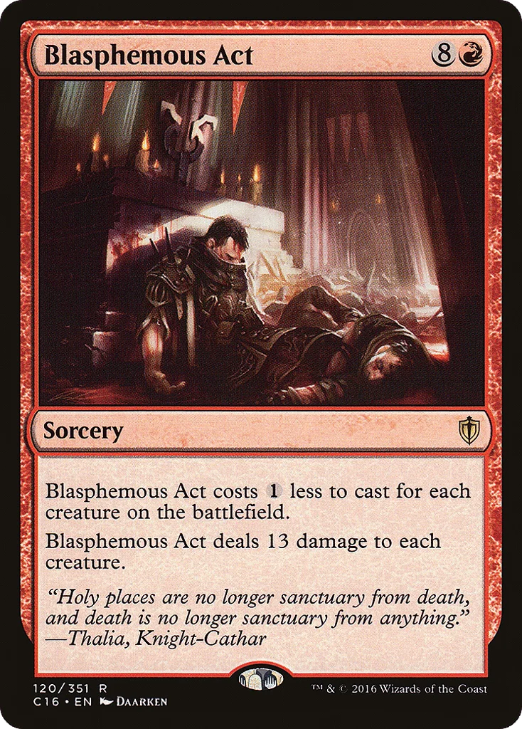 Blasphemous Act · Commander 2016