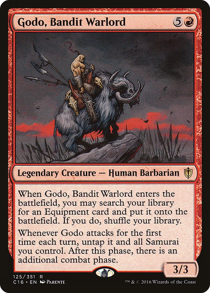 Godo, Bandit Warlord · Commander 2016