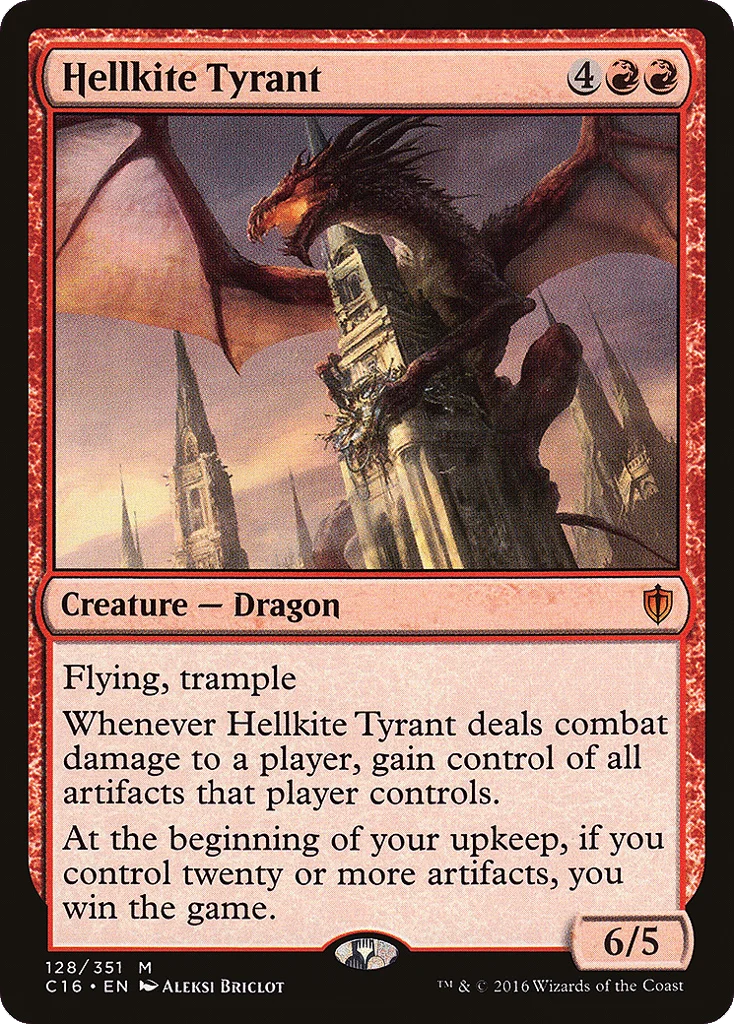 Hellkite Tyrant · Commander 2016