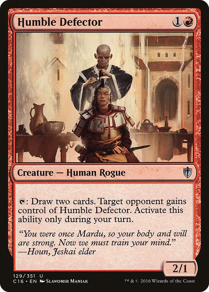 Humble Defector · Commander 2016