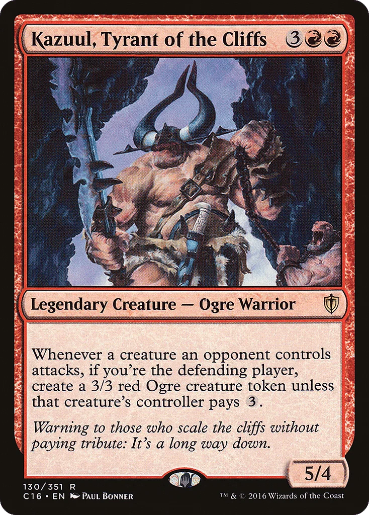 Kazuul, Tyrant of the Cliffs · Commander 2016