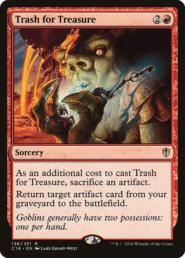 Trash for Treasure · Commander 2016