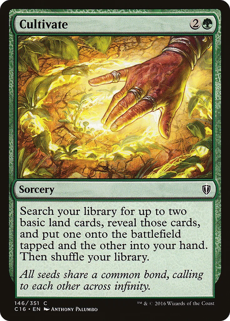 Cultivate · Commander 2016