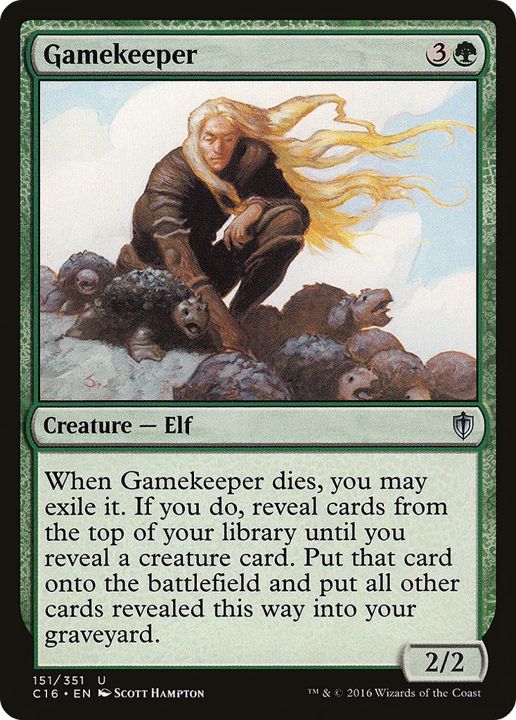 Gamekeeper · Commander 2016