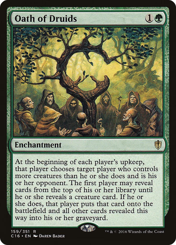 Oath of Druids · Commander 2016