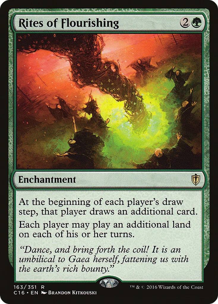 Rites of Flourishing · Commander 2016