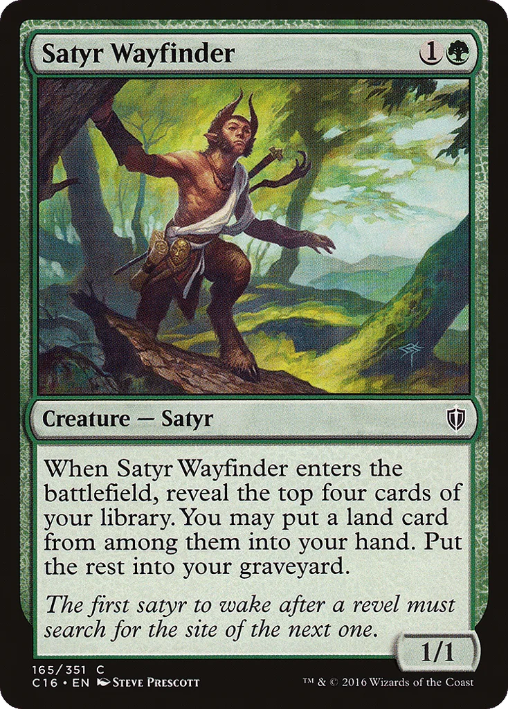 Satyr Wayfinder · Commander 2016