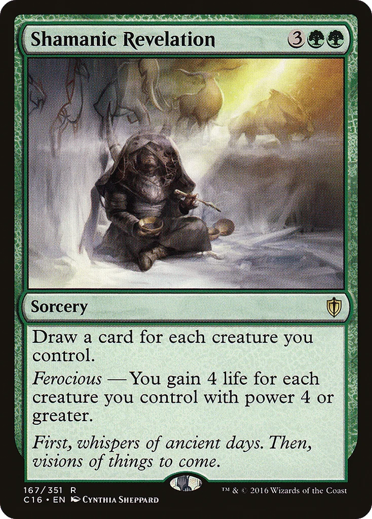 Shamanic Revelation · Commander 2016