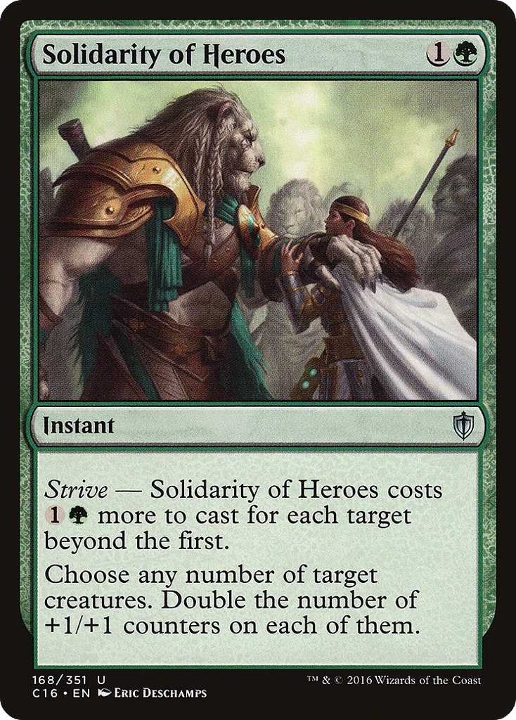 Solidarity of Heroes · Commander 2016