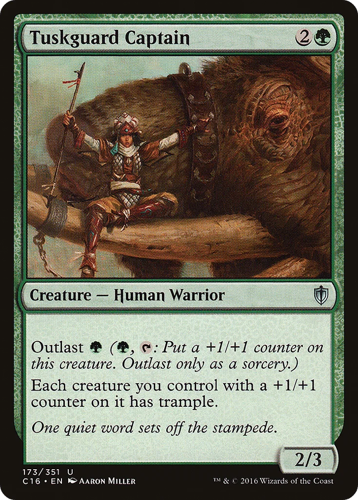 Tuskguard Captain · Commander 2016