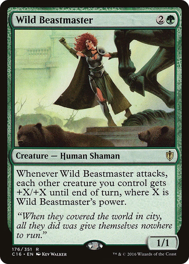 Wild Beastmaster · Commander 2016