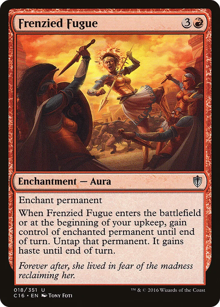 Frenzied Fugue · Commander 2016