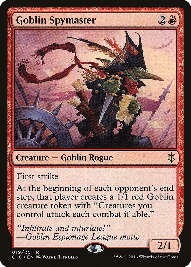 Goblin Spymaster · Commander 2016