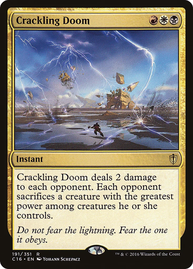 Crackling Doom · Commander 2016