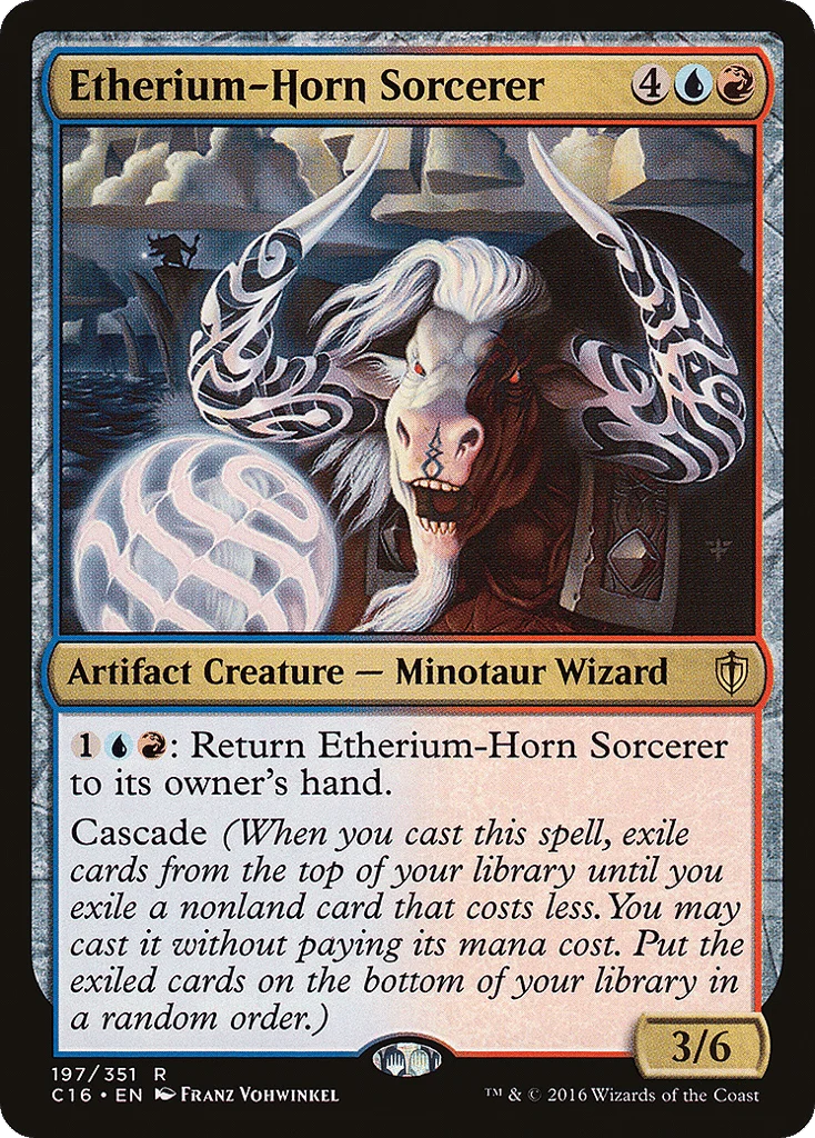 Etherium-Horn Sorcerer · Commander 2016