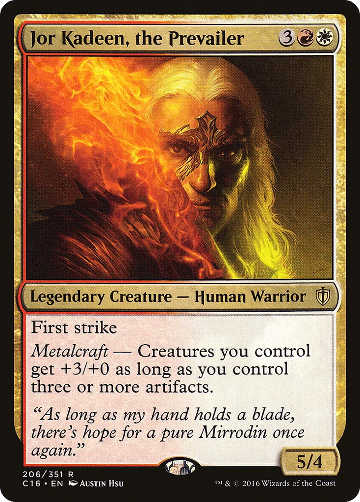 Jor Kadeen, the Prevailer · Commander 2016
