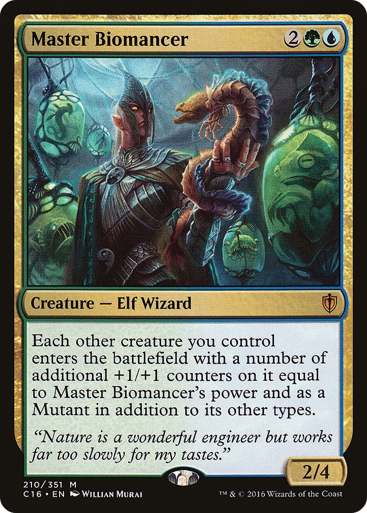 Master Biomancer · Commander 2016
