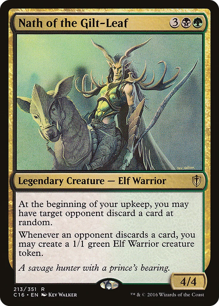 Nath of the Gilt-Leaf · Commander 2016