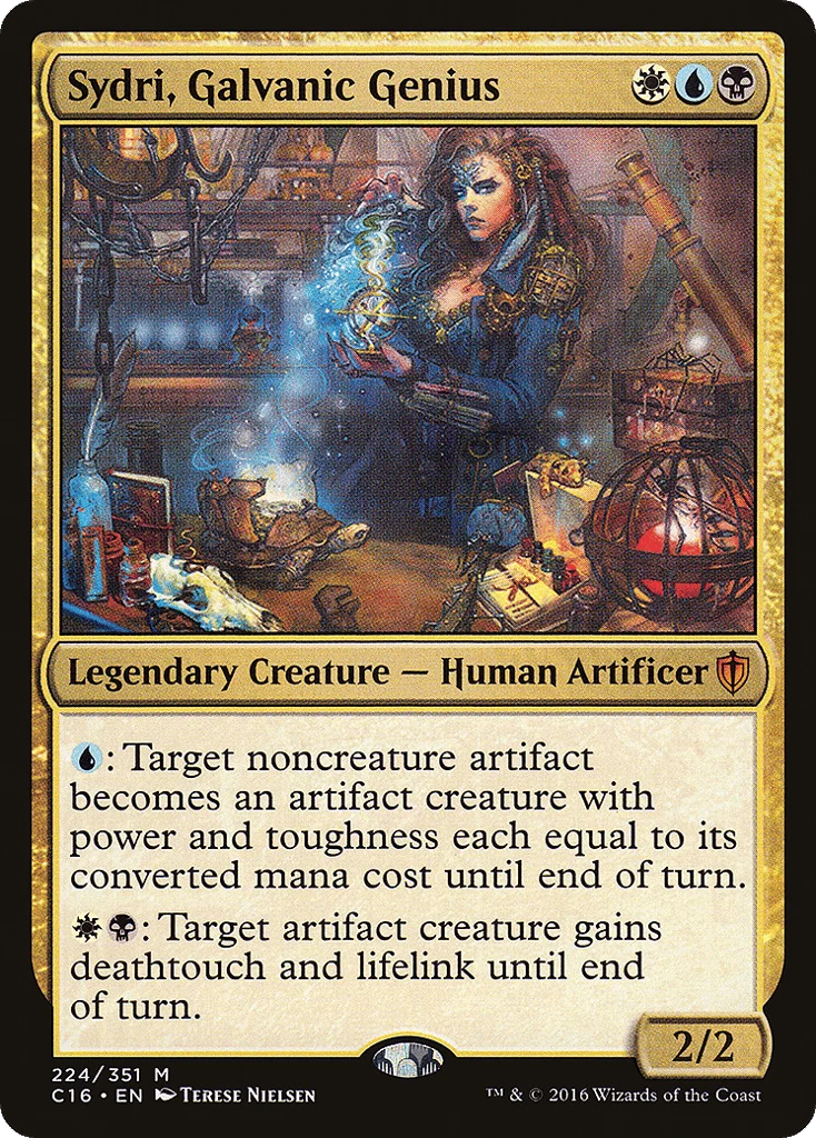 Sydri, Galvanic Genius · Commander 2016