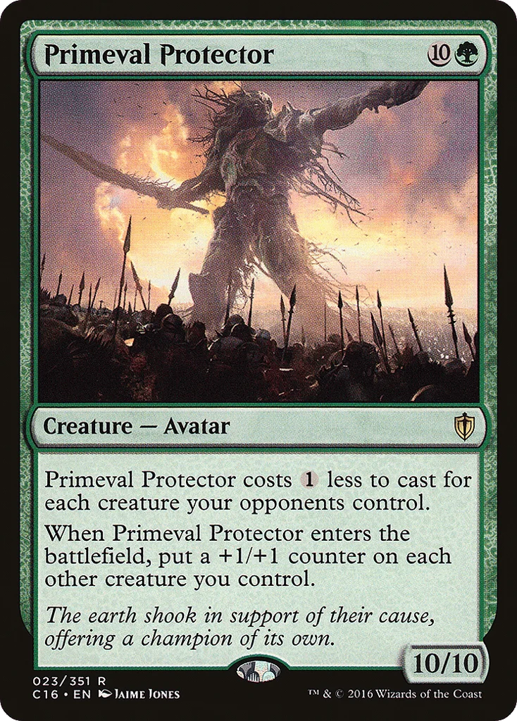 Primeval Protector · Commander 2016