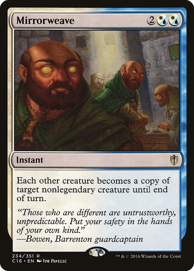 Mirrorweave · Commander 2016