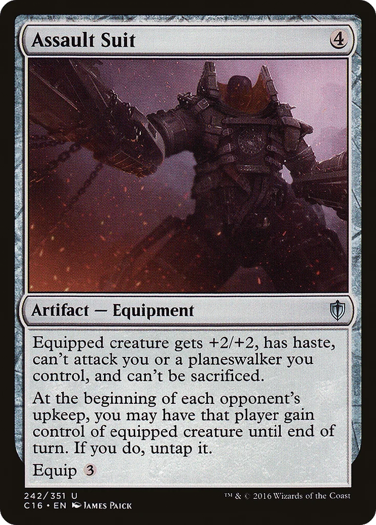 Assault Suit · Commander 2016