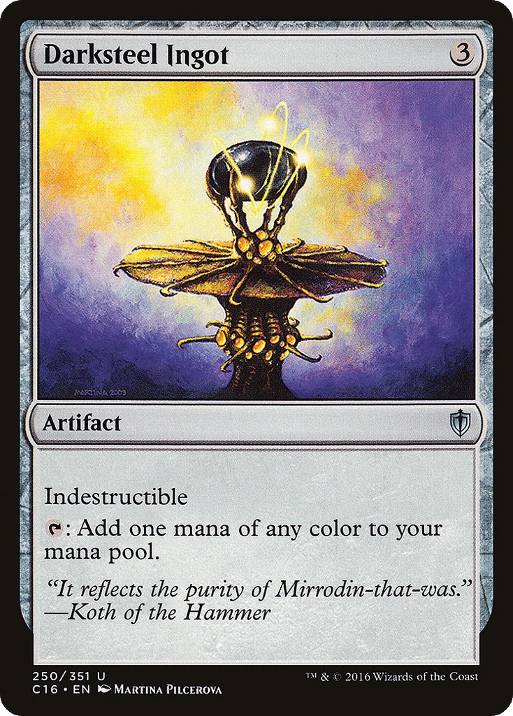 Darksteel Ingot · Commander 2016