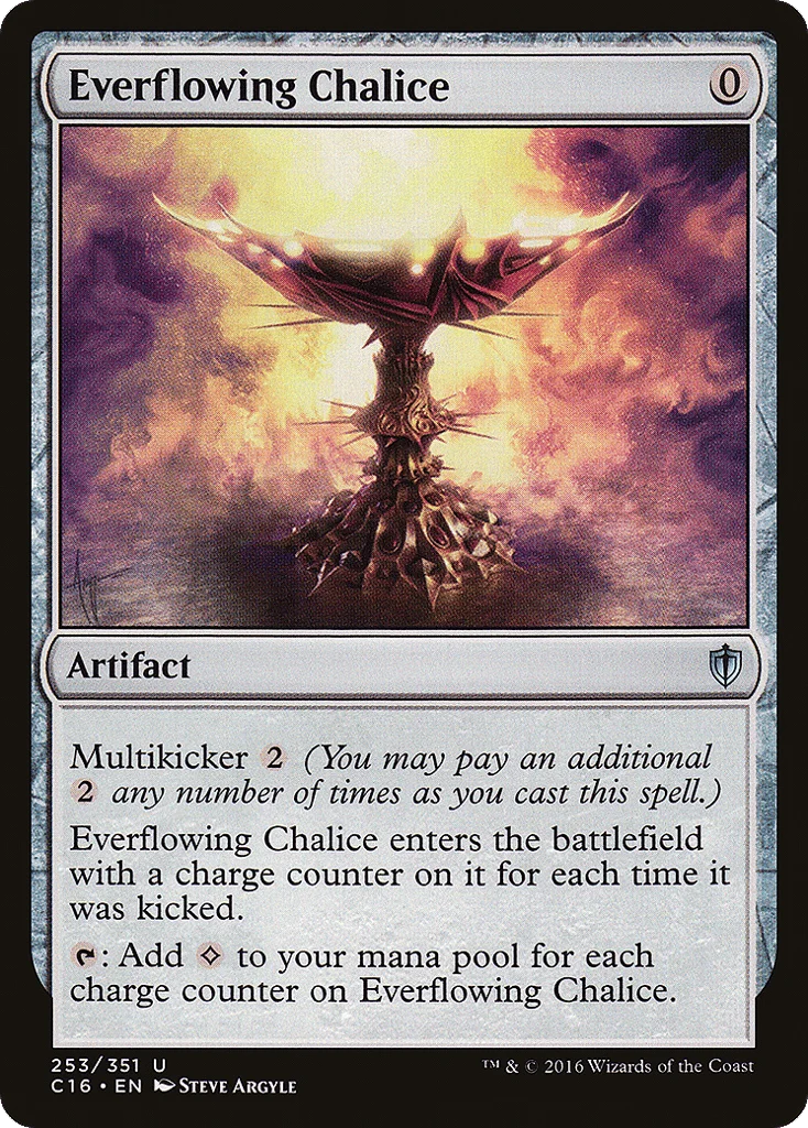 Everflowing Chalice · Commander 2016