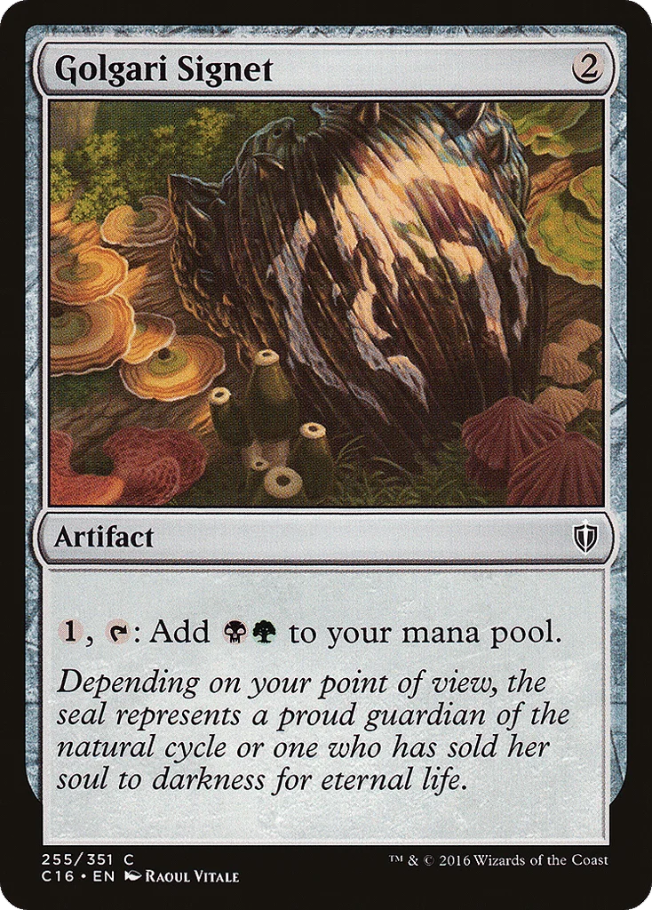 Golgari Signet · Commander 2016