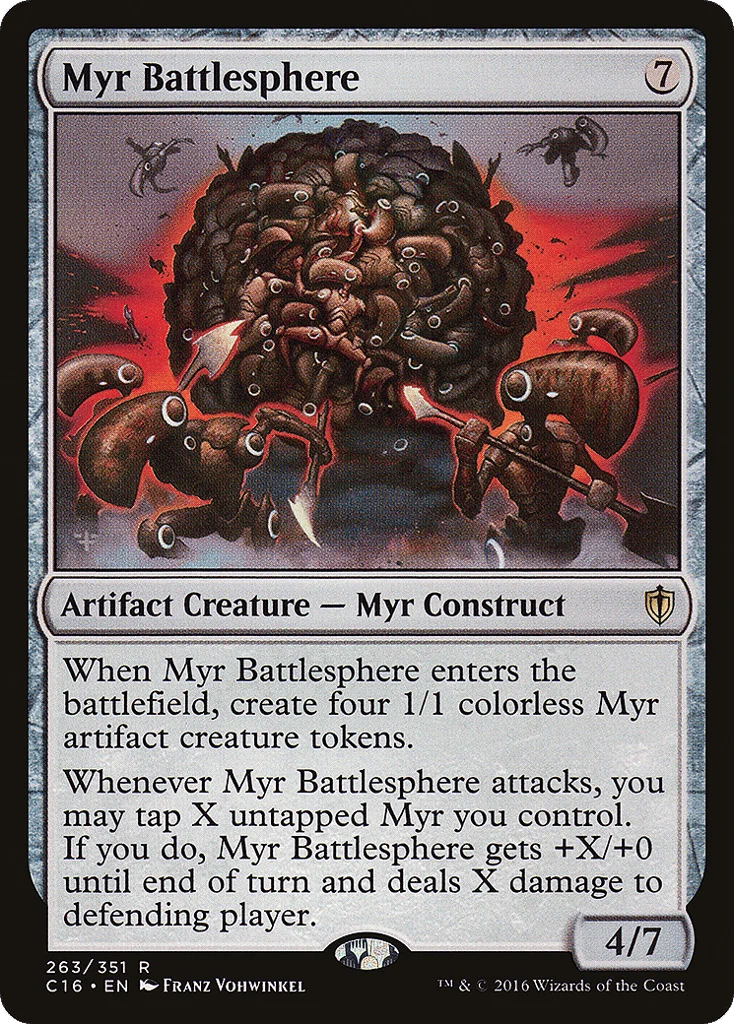 Myr Battlesphere · Commander 2016