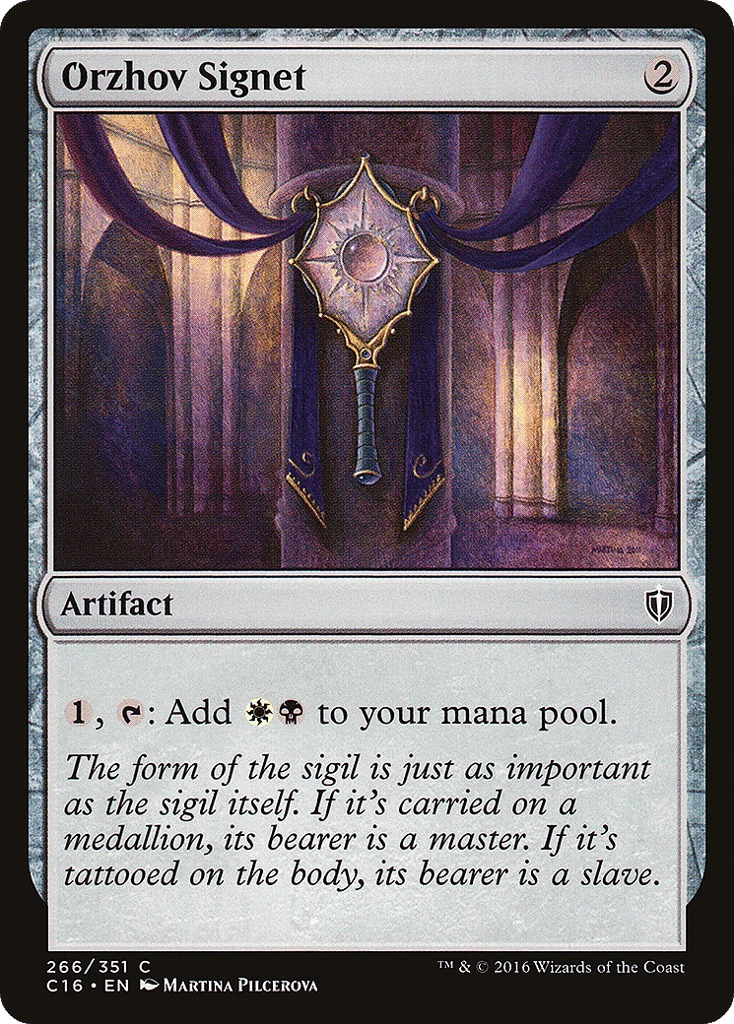Orzhov Signet · Commander 2016