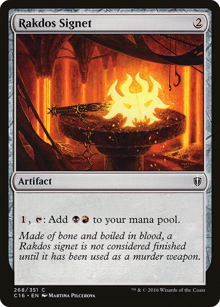 Rakdos Signet · Commander 2016